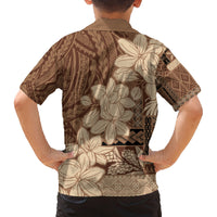 Samoa Women's Day Family Matching Summer Maxi Dress and Hawaiian Shirt Tiale Flower Mix Siapo Tapa LT7 - Polynesian Pride