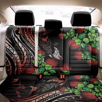 Aloha Hawaii Manta Rays Back Car Seat Cover Red Ohia Lehua