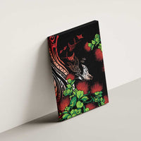 Aloha Hawaii Manta Rays Canvas Wall Art Red Ohia Lehua