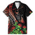 Aloha Hawaii Manta Rays Family Matching Mermaid Dress and Hawaiian Shirt Red Ohia Lehua