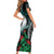 Aloha Hawaii Monk Seal Family Matching Short Sleeve Bodycon Dress and Hawaiian Shirt Mix Ohia Lehua