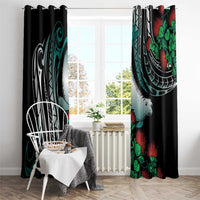 Aloha Hawaii Monk Seal Window Curtain Mix Ohia Lehua