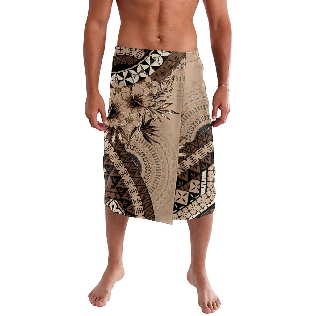 Bula Fiji Lavalava Mocha Brown Kaivity Masi Tapa