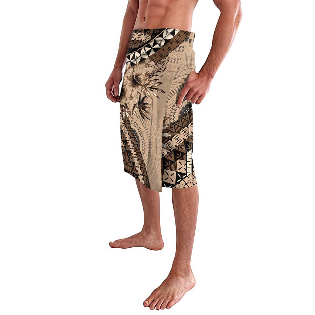 Bula Fiji Lavalava Mocha Brown Kaivity Masi Tapa