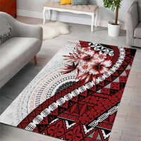 Bula Fiji Area Rug White Kaivity Masi Tapa
