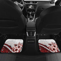 Bula Fiji Car Mats White Kaivity Masi Tapa