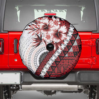 Bula Fiji Spare Tire Cover White Kaivity Masi Tapa