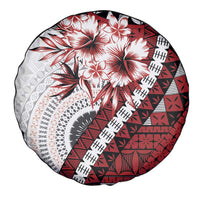 Bula Fiji Spare Tire Cover White Kaivity Masi Tapa
