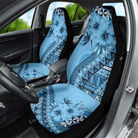 Bula Fiji Car Seat Cover Turquoise Kaivity Masi Tapa