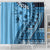 Bula Fiji Shower Curtain Turquoise Kaivity Masi Tapa