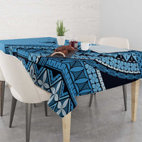 Bula Fiji Tablecloth Turquoise Kaivity Masi Tapa