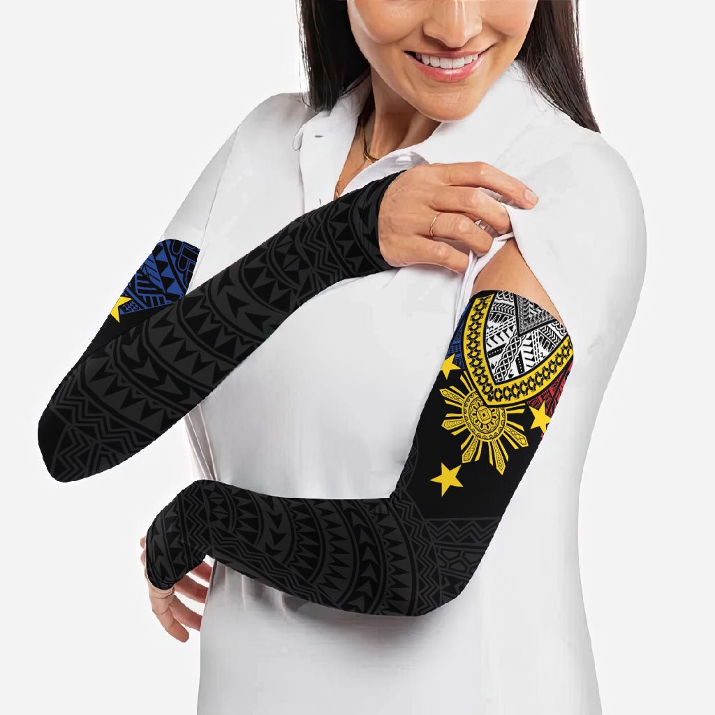 Philippines Heritage Baybayin Mix Polynesian Arm Sleeves