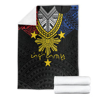 Philippines Heritage Baybayin Mix Polynesian Blanket