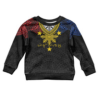 Philippines Heritage Baybayin Mix Polynesian Kid Ugly Christmas Sweater