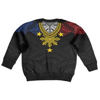 Philippines Heritage Baybayin Mix Polynesian Kid Ugly Christmas Sweater