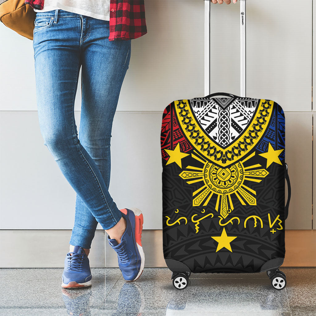 Philippines Heritage Baybayin Mix Polynesian Luggage Cover