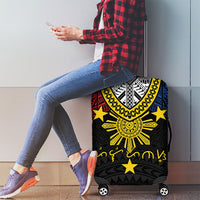 Philippines Heritage Baybayin Mix Polynesian Luggage Cover