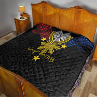 Philippines Heritage Baybayin Mix Polynesian Quilt