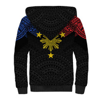 Philippines Heritage Baybayin Mix Polynesian Sherpa Hoodie