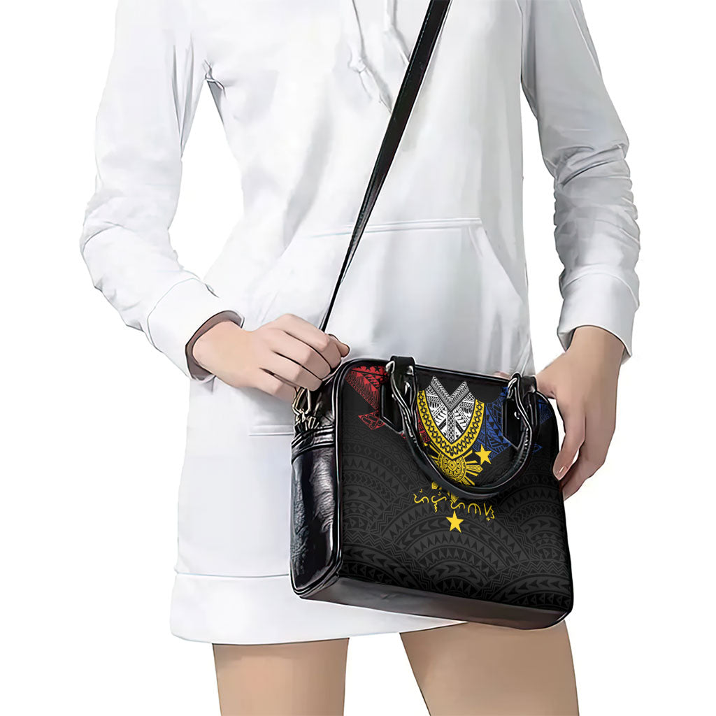 Philippines Heritage Baybayin Mix Polynesian Shoulder Handbag
