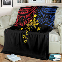 Philippines Heritage Blanket Baybayin Philipinas Sun LT7 - Polynesian Pride