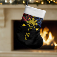 Philippines Heritage Christmas Stocking Baybayin Philipinas Sun