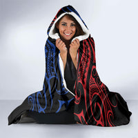 Philippines Heritage Hooded Blanket Baybayin Philipinas Sun LT7 - Polynesian Pride