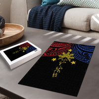Philippines Heritage Puzzle Baybayin Philipinas Sun LT7 - Polynesian Pride