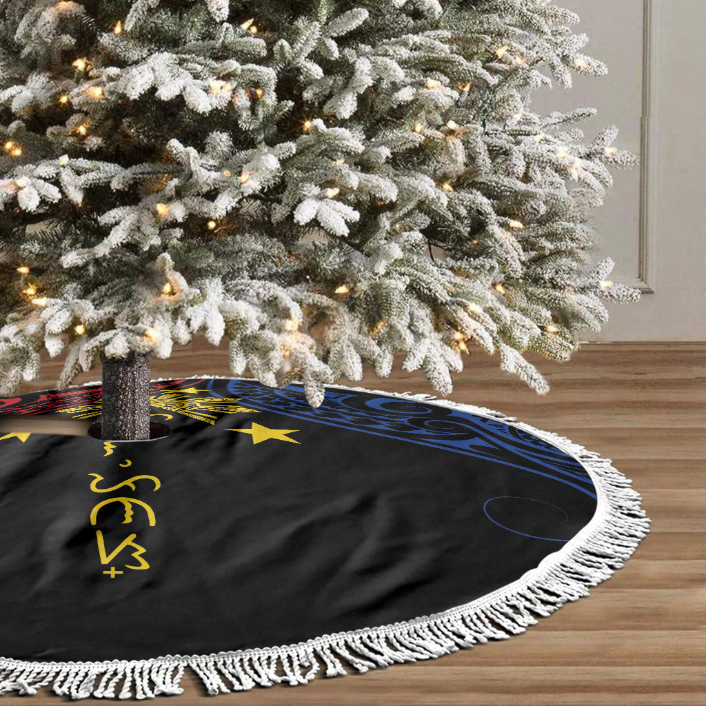 Philippines Heritage Tree Skirt Baybayin Philipinas Sun