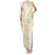 Samoa Lotu Tamaiti Mamanu Siapo Family Matching Tank Maxi Dress and Hawaiian Shirt Golden Plumeria - Polynesian Pride