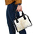 Samoa Lotu Tamaiti Mamanu Siapo Shoulder Handbag Golden Plumeria - Polynesian Pride