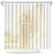 Samoa Lotu Tamaiti Mamanu Siapo Shower Curtain Golden Plumeria - Polynesian Pride