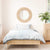 Samoa Lotu Tamaiti Mamanu Siapo Bedding Set Off White Plumeria - Polynesian Pride