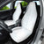 Samoa Lotu Tamaiti Mamanu Siapo Car Seat Cover Off White Plumeria - Polynesian Pride