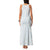 Samoa Lotu Tamaiti Mamanu Siapo Family Matching Tank Maxi Dress and Hawaiian Shirt Off White Plumeria - Polynesian Pride