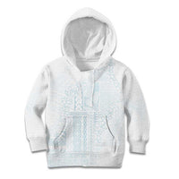 Samoa Lotu Tamaiti Mamanu Siapo Kid Hoodie Off White Plumeria - Polynesian Pride