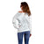 Samoa Lotu Tamaiti Mamanu Siapo Off Shoulder Sweater Off White Plumeria - Polynesian Pride