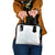 Samoa Lotu Tamaiti Mamanu Siapo Shoulder Handbag Off White Plumeria - Polynesian Pride