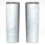 Samoa Lotu Tamaiti Mamanu Siapo Skinny Tumbler Off White Plumeria - Polynesian Pride