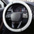 Samoa Lotu Tamaiti Mamanu Siapo Steering Wheel Cover Off White Plumeria - Polynesian Pride