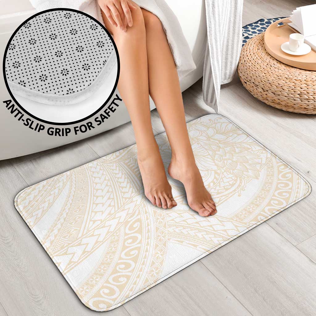 Samoa Lotu Tamaiti Ivory Bathroom Set Teuila Tatau - Polynesian Pride