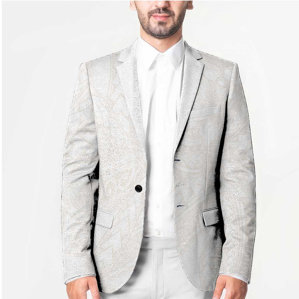 Samoa Lotu Tamaiti Ivory Blazer Teuila Tatau - Polynesian Pride