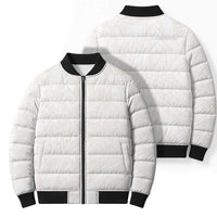 Samoa Lotu Tamaiti Ivory Bomber Puffer Jacket Teuila Tatau - Polynesian Pride