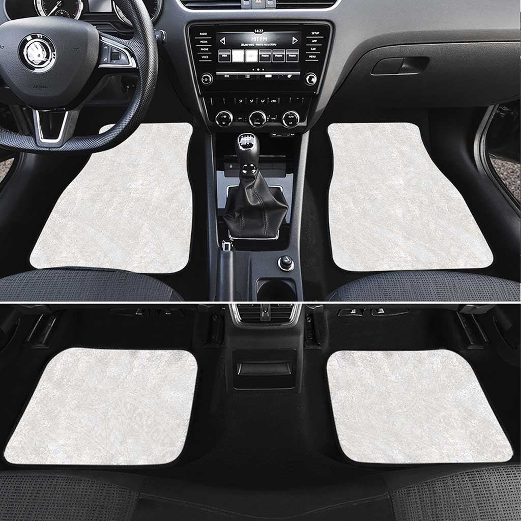 Samoa Lotu Tamaiti Ivory Car Mats Teuila Tatau - Polynesian Pride