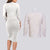 Samoa Lotu Tamaiti Ivory Couples Matching Long Sleeve Bodycon Dress and Long Sleeve Button Shirt Teuila Tatau - Polynesian Pride