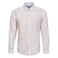 Samoa Lotu Tamaiti Ivory Family Matching Puletasi and Hawaiian Shirt Teuila Tatau - Polynesian Pride