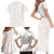 Samoa Lotu Tamaiti Ivory Family Matching Short Sleeve Bodycon Dress and Hawaiian Shirt Teuila Tatau - Polynesian Pride