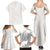 Samoa Lotu Tamaiti Ivory Family Matching Summer Maxi Dress and Hawaiian Shirt Teuila Tatau - Polynesian Pride