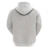 Samoa Lotu Tamaiti Ivory Hoodie Teuila Tatau - Polynesian Pride