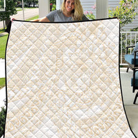 Samoa Lotu Tamaiti Ivory Quilt Teuila Tatau - Polynesian Pride